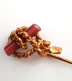 Antieke Victoriaanse dasspeld, pin, Engels ca. 1890, Sieraden, Tassen en Uiterlijk, Antieke sieraden, Ophalen, Overige materialen