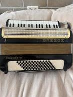 Accordeon Hochner 72. Bas, Muziek en Instrumenten, Accordeons, Verzenden, 72-bas, Toetsaccordeon, Zo goed als nieuw