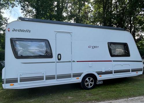 Dethleffs 495FR met mover, airco, luifel en voortent!!!, Caravans en Kamperen, Caravans, Particulier, tot en met 4, 1000 - 1250 kg