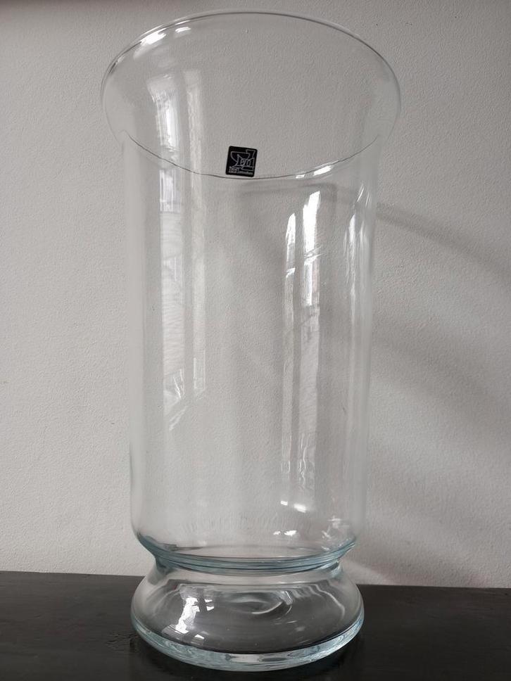 XL grote vintage vaas of windlicht, Huis en Inrichting, Woonaccessoires | Vazen, Zo goed als nieuw, Overige kleuren, Minder dan 50 cm