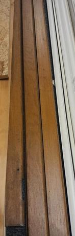 Eiken plinten, Doe-het-zelf en Verbouw, Hout en Planken, Minder dan 25 mm, Eiken, Ophalen of Verzenden, Zo goed als nieuw