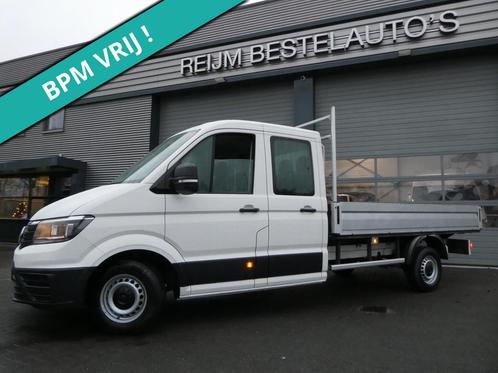 Volkswagen Crafter 35 2.0tdi 140pk, L4 WB 4490, Open Laadbak, Auto's, Bestelauto's, Bedrijf, Te koop, ABS, Airconditioning, Centrale vergrendeling