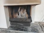 Oude openhaard met scheerm, Huis en Inrichting, Haarden, Ophalen of Verzenden, Gebruikt, Vrijstaande haard, Houthaard