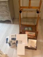 Schildersezel met toebehoren, Hobby en Vrije tijd, Schilderen, Ophalen, Zo goed als nieuw, Ezel