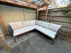 Luxe loungeset - 5 zitplaatsen - Zo goed als nieuw, Tuin en Terras, Ophalen, 4 zitplaatsen, Kunststof, Zo goed als nieuw