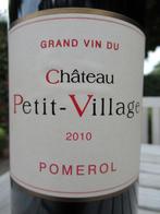 Chateau Petit Village 2010 Pomerol Topjaar !!, Verzamelen, Wijnen, Nieuw, Rode wijn, Frankrijk, Vol