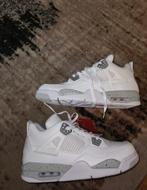 Jordan 4 retro white oreo, Kleding | Heren, Schoenen, Verzenden, Nieuw, Wit