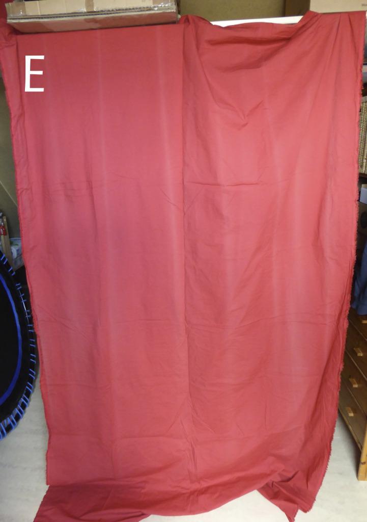 Gordijnen, Huis en Inrichting, Stoffering | Gordijnen en Lamellen, Gebruikt, Rood, Ophalen of Verzenden