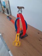 Hot Wheels racebaan, Kinderen en Baby's, Speelgoed | Racebanen, Ophalen of Verzenden, Zo goed als nieuw, Elektrisch, Hot Wheels