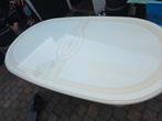 Italiaans hoogglans eethoek / tafel, Ophalen, Gebruikt, 50 tot 100 cm, Vijf personen of meer