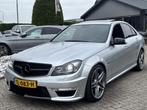 Mercedes-Benz C-Klasse C63 AMG 6.2 V8 Sedan 2009 Facelift P3, Auto's, Automaat, Gebruikt, Leder, Bedrijf