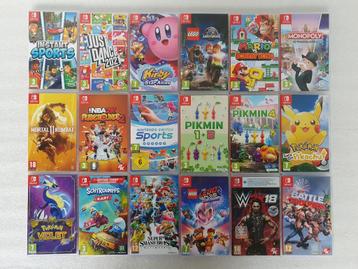 Nintendo Switch games beschikbaar voor biedingen