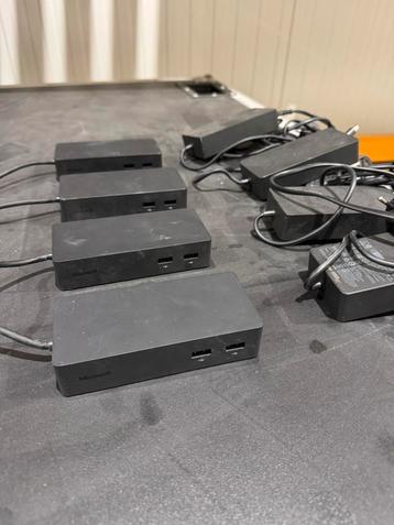 4x Microsoft Surface Dock –  model 1661 beschikbaar voor biedingen