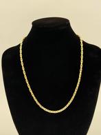 14 kt. geelgouden collier, Ophalen of Verzenden, Zo goed als nieuw, Geel, Goud