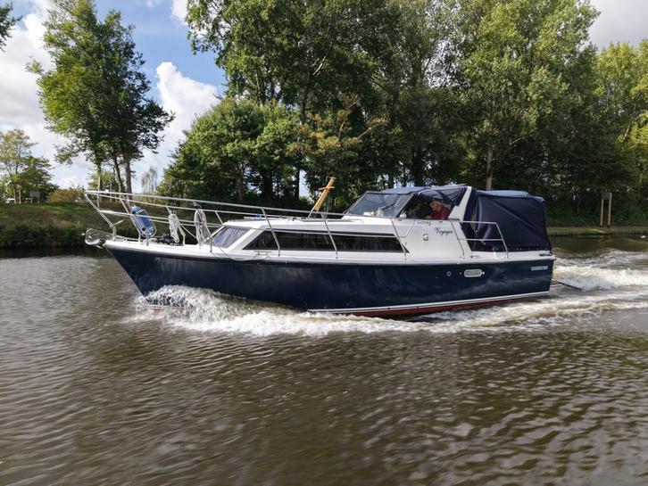 excellent 9.60 OK (bj 2001), Watersport en Boten, Motorboten en Motorjachten, Gebruikt, 9 tot 12 meter, Overige brandstoffen, 50 pk of meer