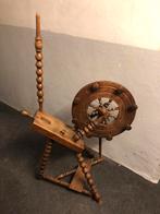 Spinnenwiel met onderdelen, Hobby en Vrije tijd, Spinnewielen en Spinnen, Ophalen, Gebruikt, Spinnewiel