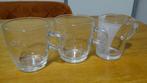 3 Senseo Koffiekopjes Van Douwe Egberts., Huis en Inrichting, Gebruikt, Ophalen of Verzenden, Glas, Overige stijlen