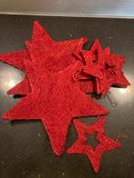 Rode Kerststerren - 8 stuks, Diversen, Kerst, Ophalen, Zo goed als nieuw