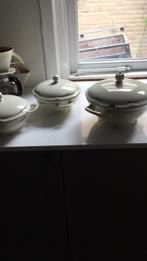 Soep terrine en 2 schalen, Antiek en Kunst, Ophalen of Verzenden