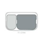 2x binnenbakken (11/23 ltr) Brabantia Bo Touch, Huis en Inrichting, Woonaccessoires | Prullenbakken, Kunststof, Ophalen of Verzenden
