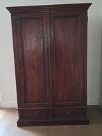 Mooie koloniale kast, Gebruikt, Ophalen of Verzenden, Minder dan 150 cm, 150 tot 200 cm