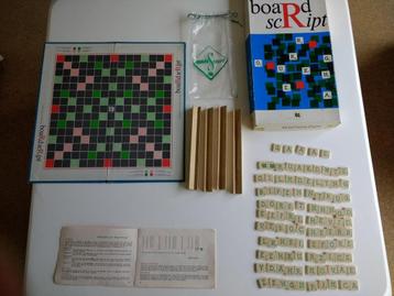 Board Script BoardScript, soort Scrabble, compleet en keurig beschikbaar voor biedingen