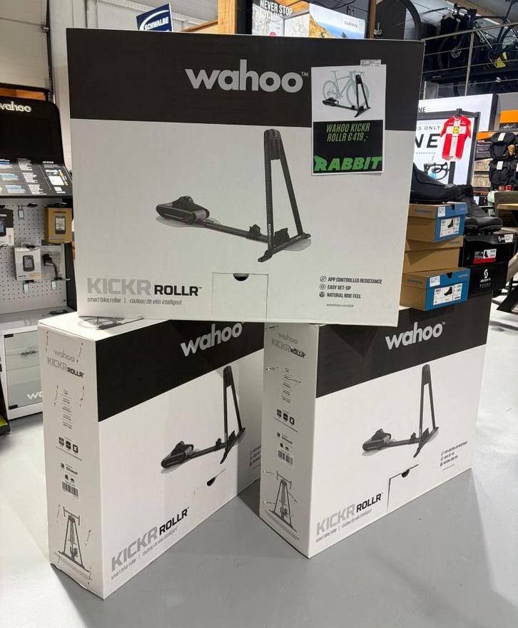 Wahoo Kickr Rollr Rollerbank, Sport en Fitness, Wielrennen, Nieuw, Overige typen, Ophalen