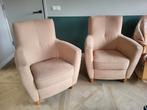 2 stoeltjes fauteuils caramelkleurig, Ophalen, Comfort, Twee, Zo goed als nieuw