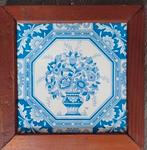 Delfts blauw wandbord, Antiek en Kunst, Antiek | Wandborden en Tegels, Ophalen of Verzenden