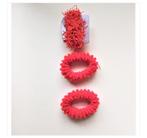 3 zenner elastieken haar/ruffels/rood/oranje/diameter 7 cm, Ophalen of Verzenden, Nieuw, Overige typen