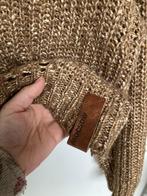 Moscow bruin gemêleerde trui maat M met wol alpaca, Maat 38/40 (M), Bruin, Anna van Toor BV, Ophalen of Verzenden