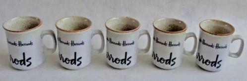 HARRODS WAY IN LIVING DUNCAN CERAMICS 5x mok H10xO8cm set mu, Huis en Inrichting, Keuken | Servies, Zo goed als nieuw, Kop(pen) en/of Schotel(s)