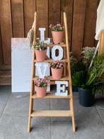 Diverse trouwdecoratie pastel & countrychic thema, Ophalen, Zo goed als nieuw, Versiering, Geboorte of Huwelijk