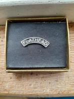 Harley Davidson Flathead Zilveren Pin/Speldje wla wlc, Ophalen of Verzenden, Nieuw, Merk, Speldje of Pin