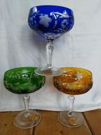 3 prachtige Joska, blei kristal wijnglazen, Bodenmais, Antiek en Kunst, Ophalen of Verzenden