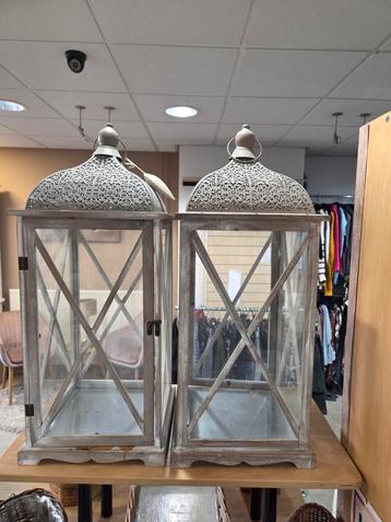 2 xxl windlichten setprijs  beschikbaar voor biedingen