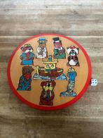 Vintage jaren 60 Bereboot puzzel, Gebruikt, Ophalen of Verzenden, Van hout, Minder dan 10 stukjes