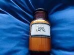 Bruine apotheek pot calc lactic. Vol, Ophalen of Verzenden