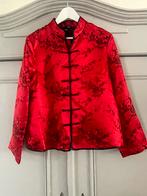 Chinees jasje blouse H&M rood maat 42, Maat 42/44 (L), H&M, Ophalen of Verzenden, Zo goed als nieuw