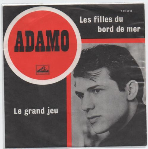 Adamo- Les Filles du bord de Mer (rode hoes), Cd's en Dvd's, Vinyl Singles, Gebruikt, Nederlandstalig, Verzenden