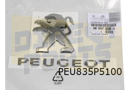 Peugeot 308 embleem logo ''Peugeot'' Origineel! achter 98057, Auto-onderdelen, Carrosserie en Plaatwerk, Peugeot, Nieuw, Verzenden