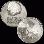Vijftig gulden - Beatrix 1980-2013, Postzegels en Munten, Munten | Nederland, Ophalen of Verzenden, Koningin Beatrix, 50 gulden