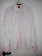 Boss orange roze wit gestreept overhemd maat XL, Kleding | Heren, Overhemden, BOSS, Ophalen of Verzenden, Zo goed als nieuw, Roze