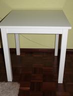 Kleine vierkante eettafel 74 x 74 cm, Ophalen, 50 tot 100 cm, Vierkant, Tot twee personen