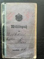 Duitse wo1 militärpass EN wo2 wehrpass set van 1 persoon, Ophalen of Verzenden, Landmacht, Duitsland, Overige typen