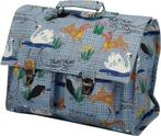 Leuke boekentas Fred & Ginger met bedrukking diertjes, Ophalen of Verzenden, Blauw, Schoudertas, Minder dan 30 cm