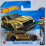 Hot Wheels 2018 Bentley Continental GT3 Hotwheels goudkleur, Ophalen of Verzenden, Nieuw, Auto