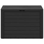 Opbergbox tuinkist tuinbox 78x44x55 cm zwart GRATIS BEZORGD!, Verzenden, Nieuw