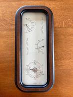 Nieuw: uniek houten vintage weerstation met opdruk, Ophalen of Verzenden, Nieuw, Weerstation