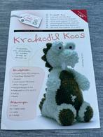 - Haakpatroon Krokodil Koos, Ophalen of Verzenden, Zo goed als nieuw, Haken, Patroon of Boek